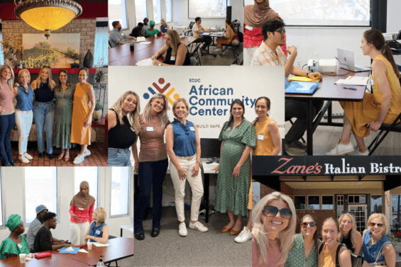 Denver team at DCI Cares event 2024