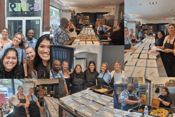 Toronto team at DCI Cares event 2024