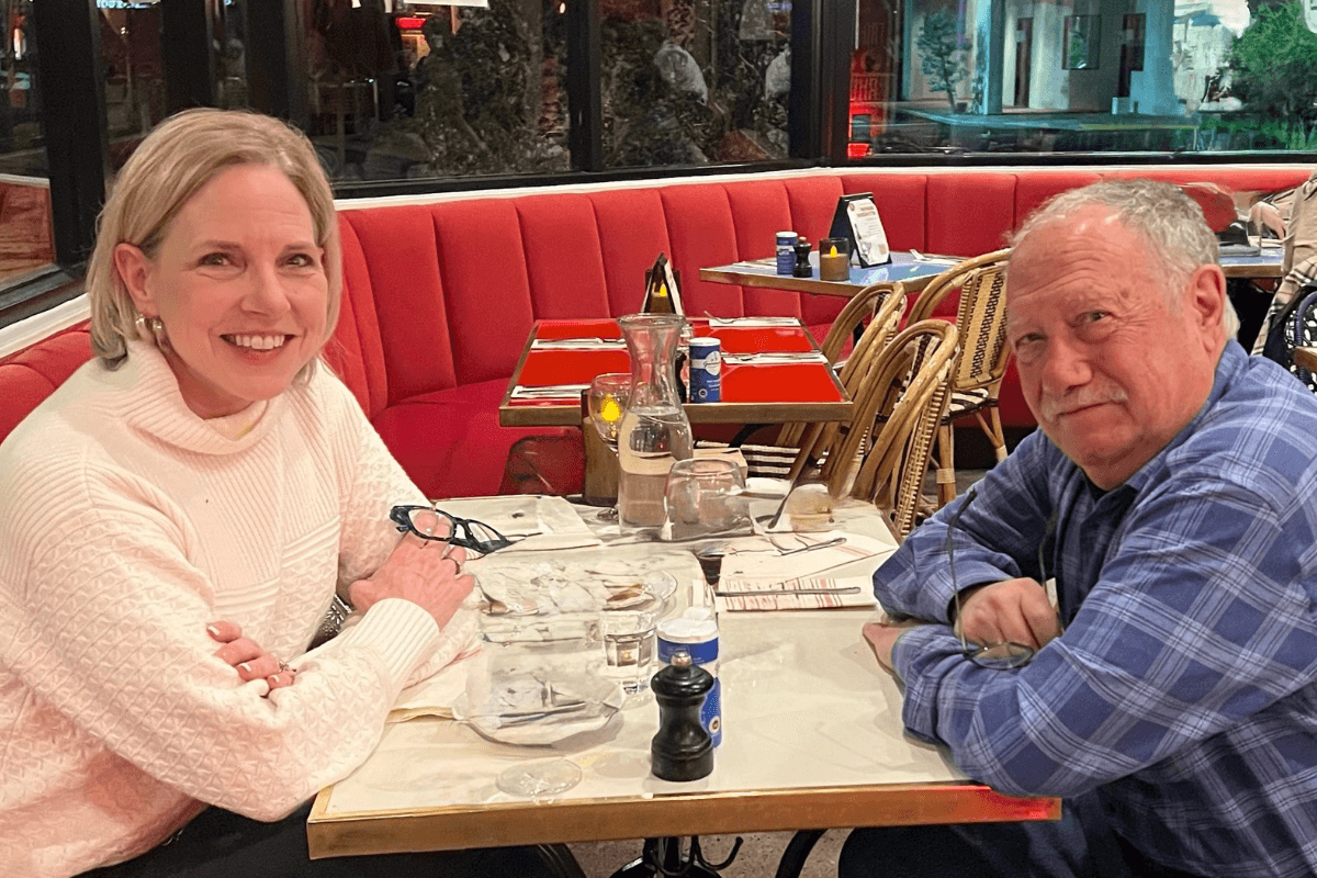 Julie Curtin and Joel Kotkin sitting down for Curtin Call January 2025